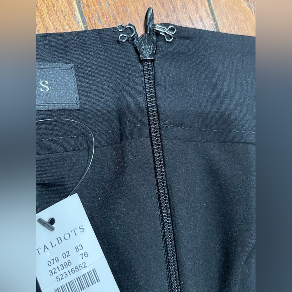 Talbots Classic Black Pencil Skirt - Picture 9 of 11